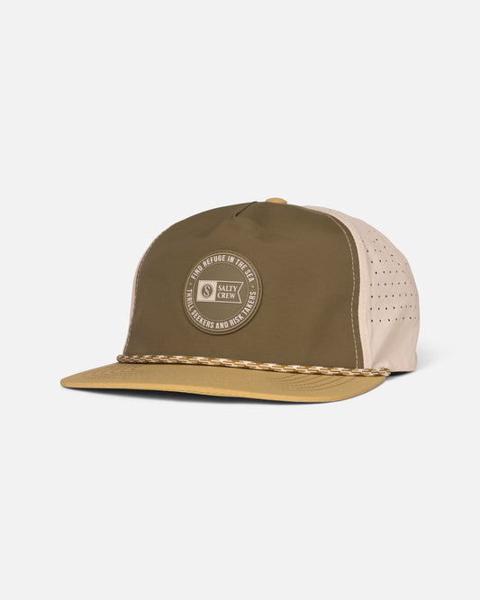 Topshot Snapback  - Olive/Gold