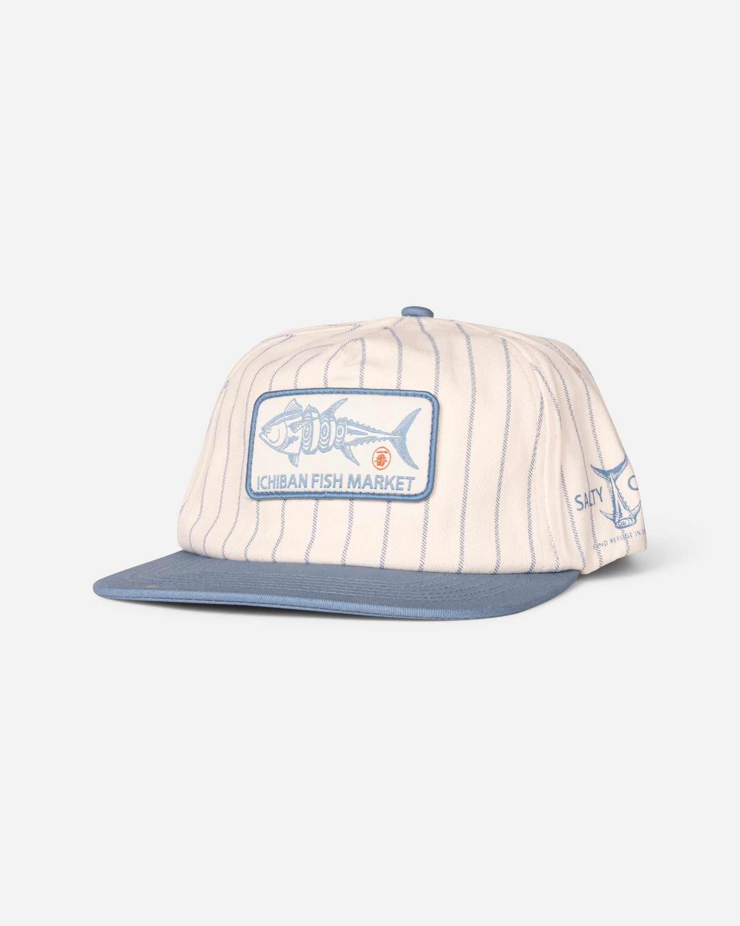 Fish Market Snapback  - Off White/Slate