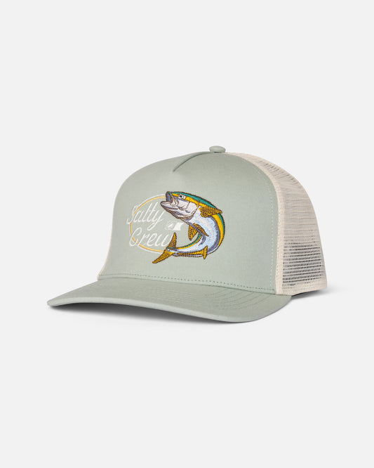 Yellow Tailed Trucker - Mineral Teal