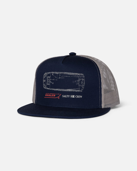 Whaler Trucker - Navy