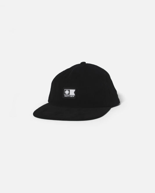 Flagship Cord Snapback - Black