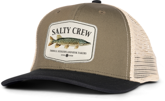 Euro Pike Trucker - Olive / Black
