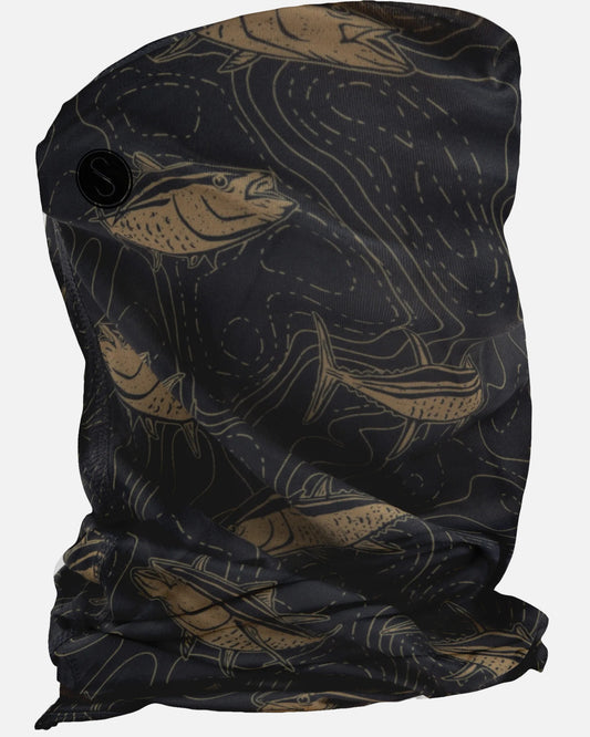 Mariner Lite Neck Gaiter - Navy Gold
