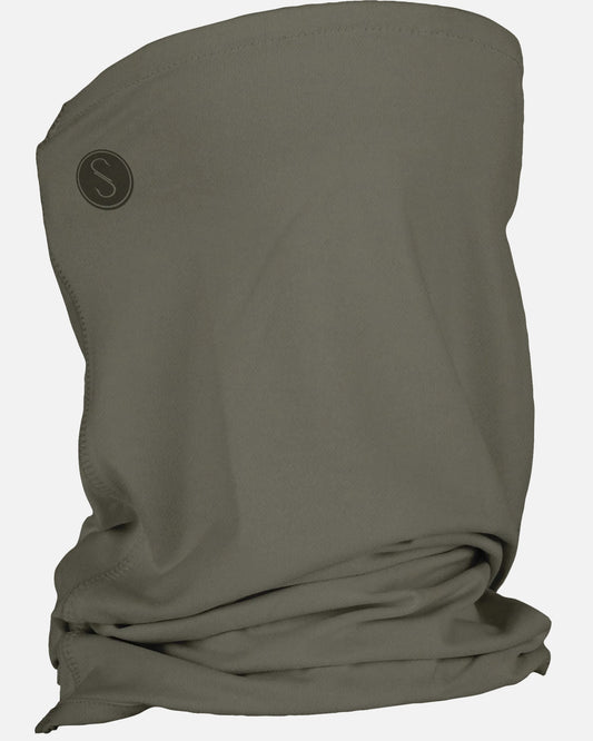 Apex Perforated Neck Gaiter - Oil Green