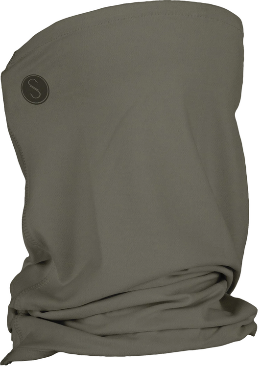 Apex Perforated Neck Gaiter - Oil Green