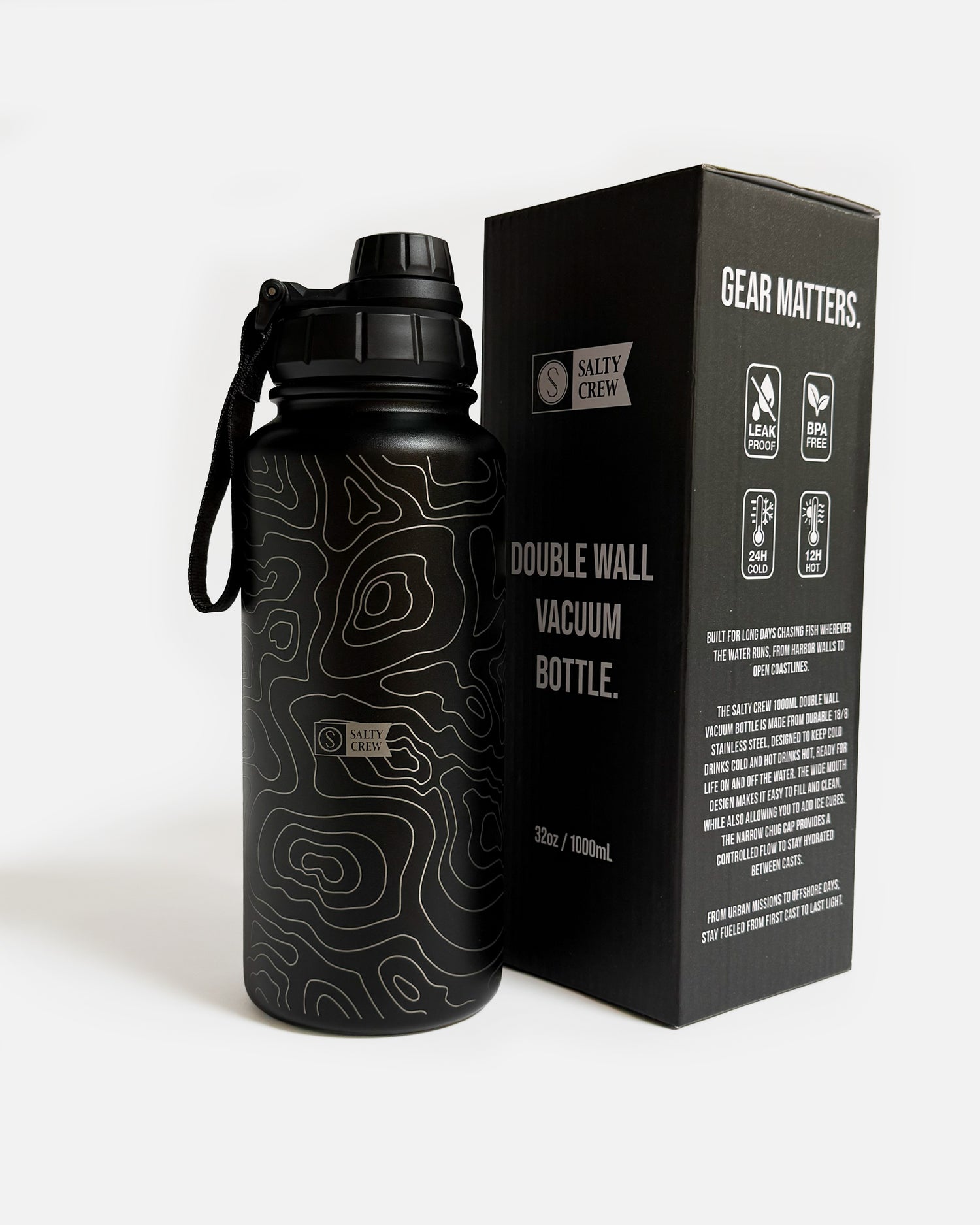 Stainless Steel Hydration Blt - Black