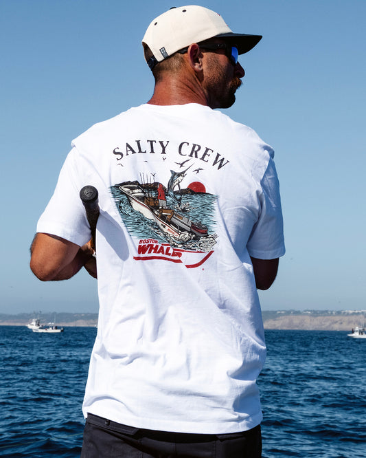 Whaler Chase Ss Tee - White