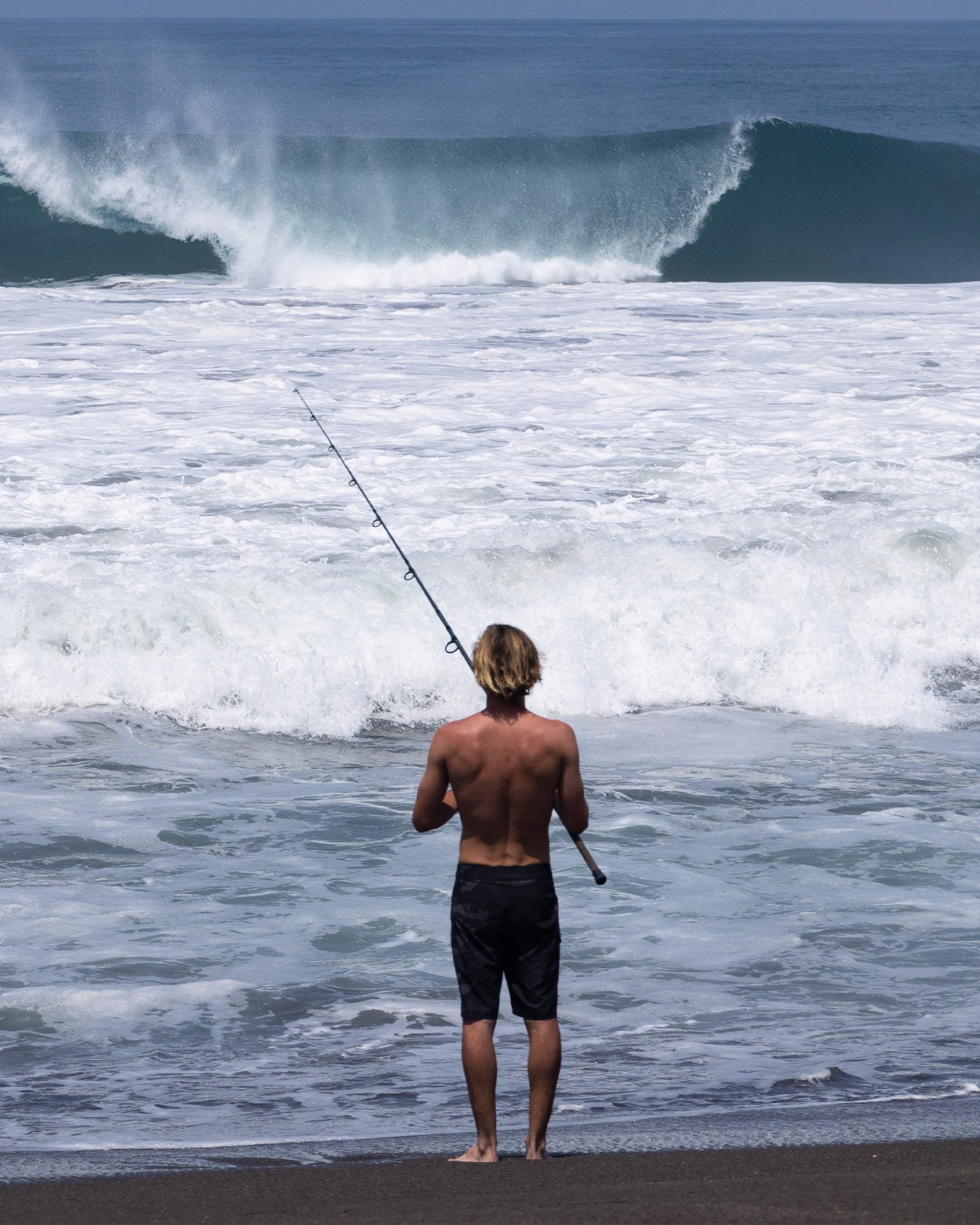 Lowtide Boardshort - Black Camo