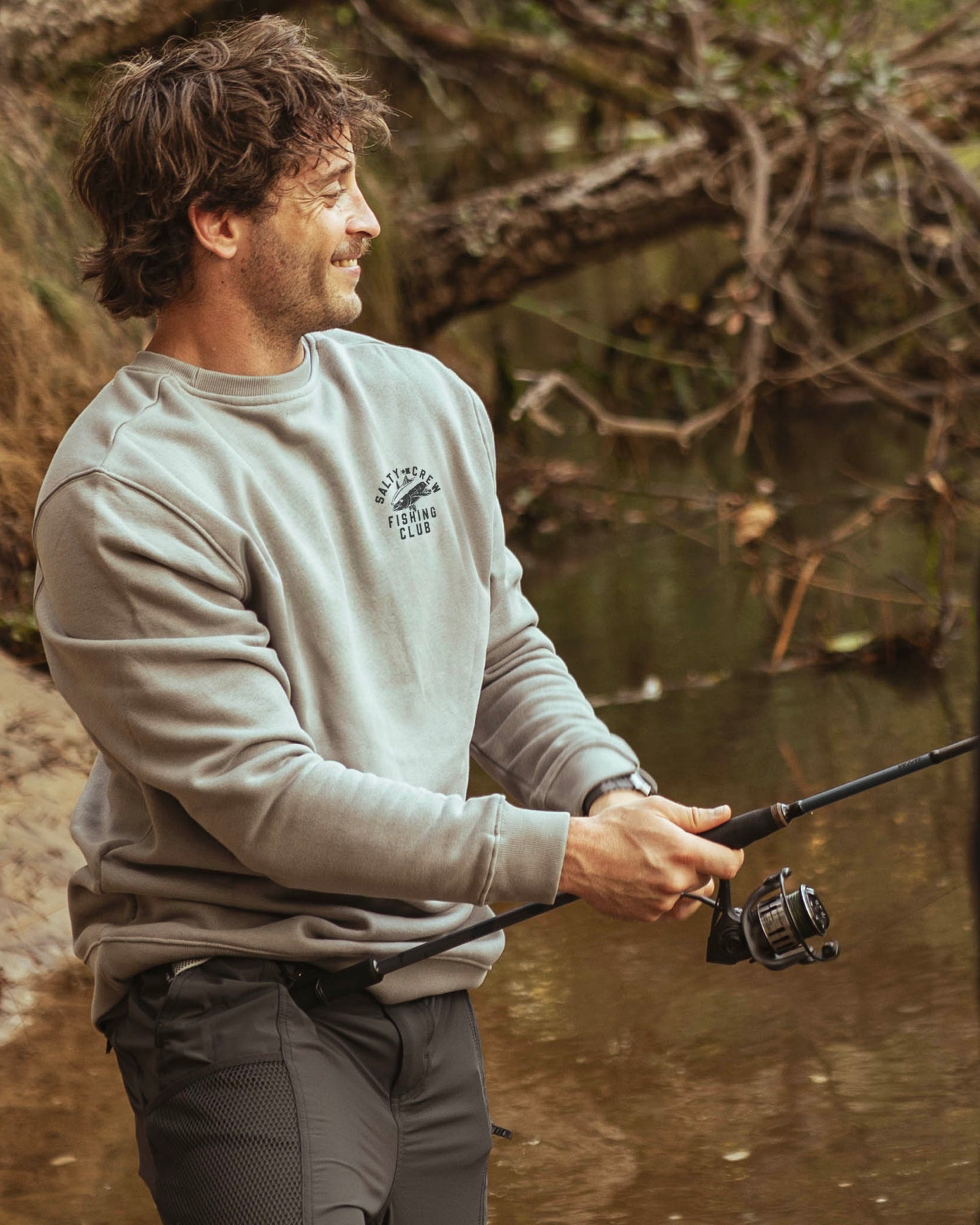 Fishing Club Crew - Shark Skin