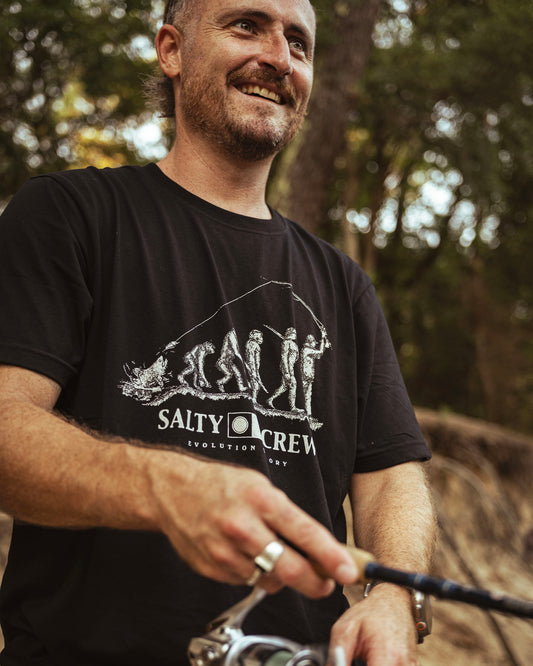 Evolution Theory Ss Tee - Black