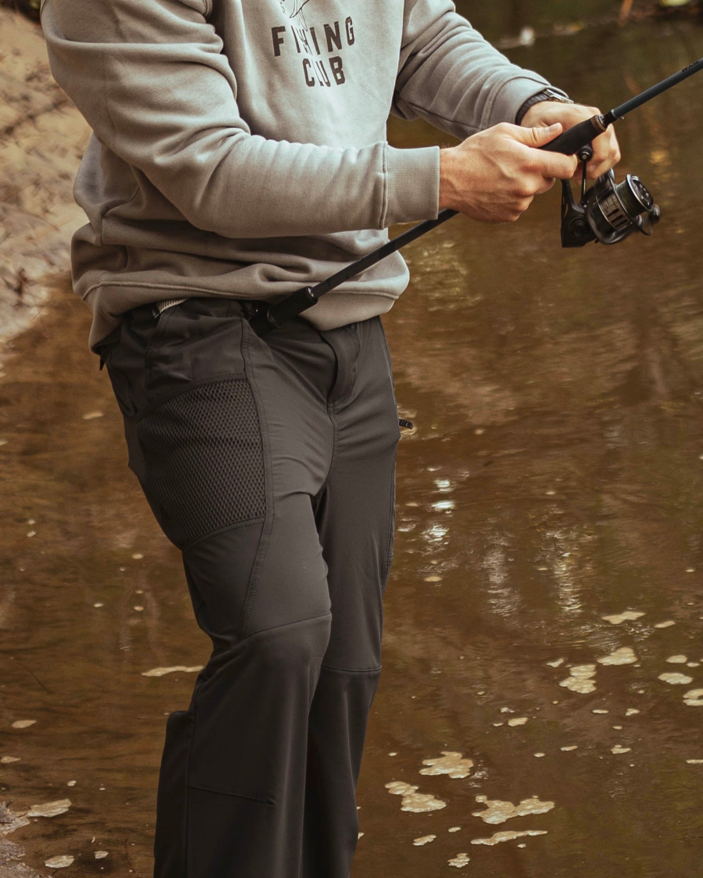 Net Pant - Pirate Black