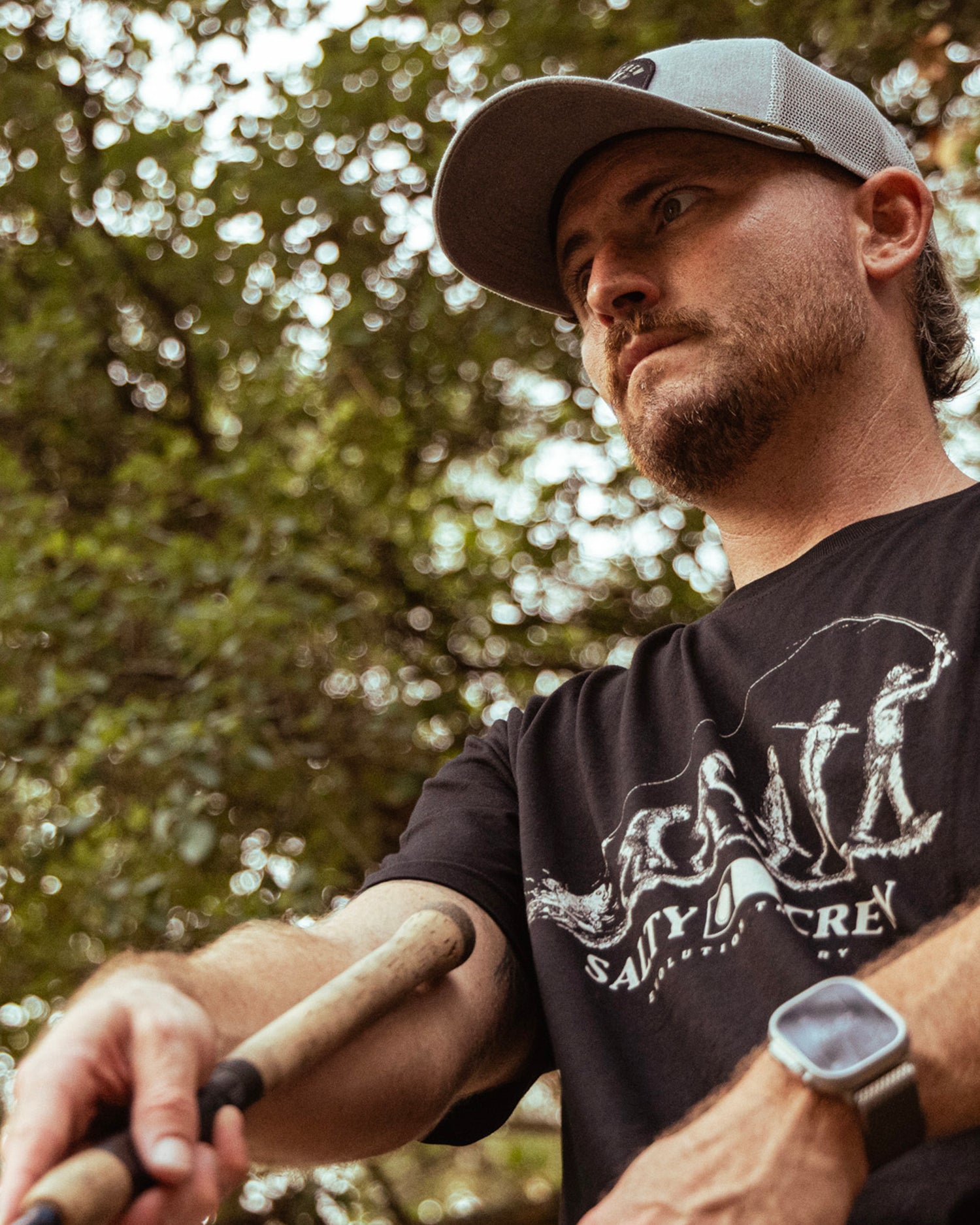 Fishing Club Trucker - Grey Heather