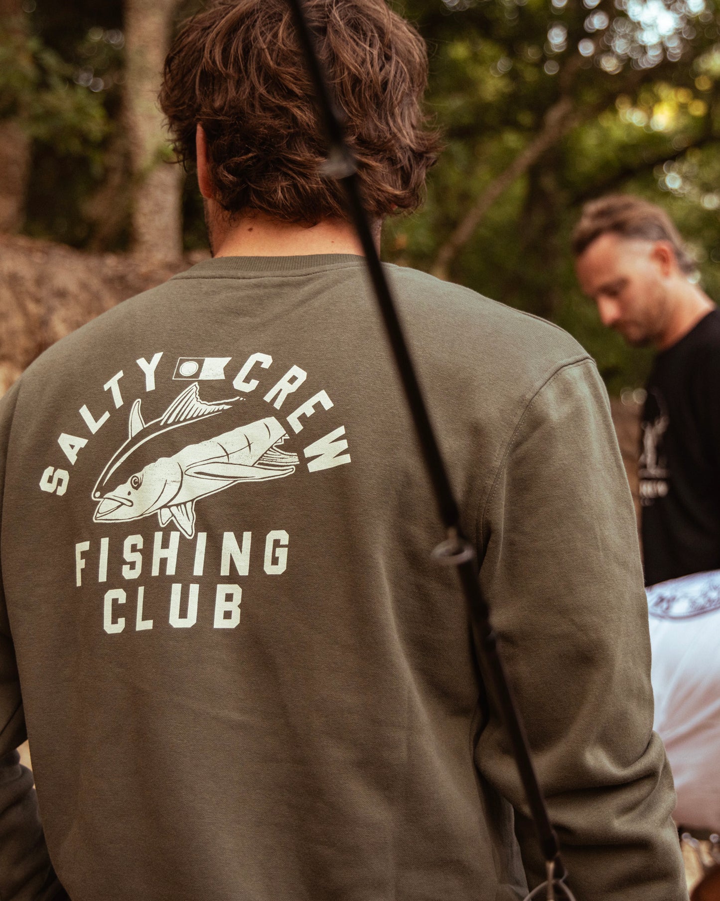 Fishing Club Crew - Dusty Olive