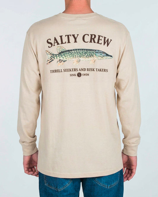 Euro Pike Premium L/S Tee - Moonbeam
