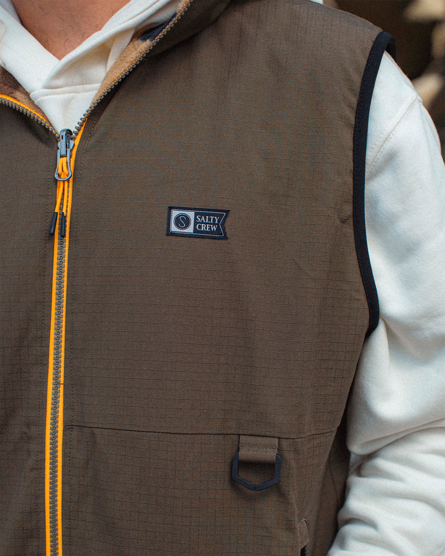 Tundra Reversible Polar Vest - Kalamata