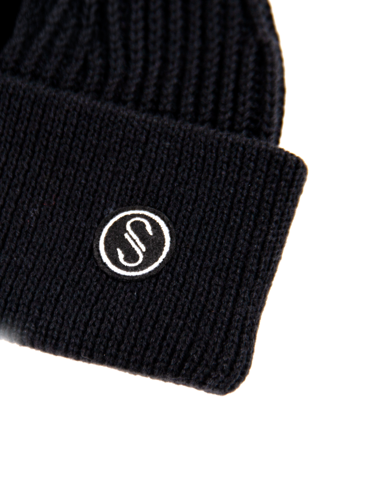 Docker Beanie - Pirate Black