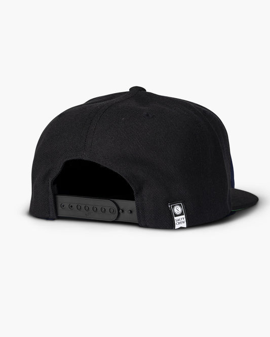 Big Blue  6 Panel Kids - Black