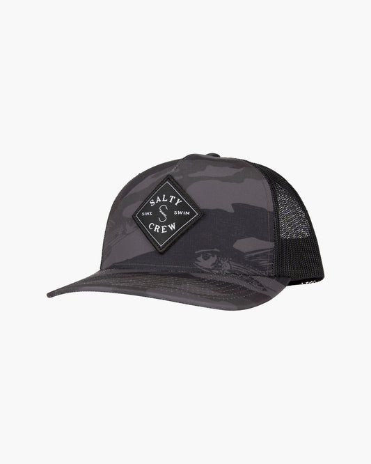 Salty Crew Men - Sea Line Retro Trucker - Black Camo