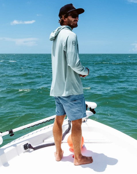 Transom Tech Short - Pilot Blue