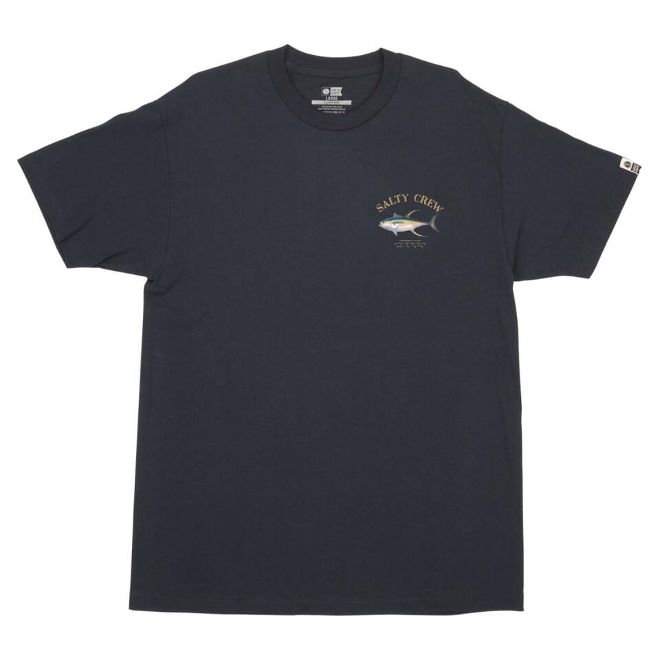 Salty Crew Men's Tees Ahi Mount S/S Tee in NAVY HEATHER