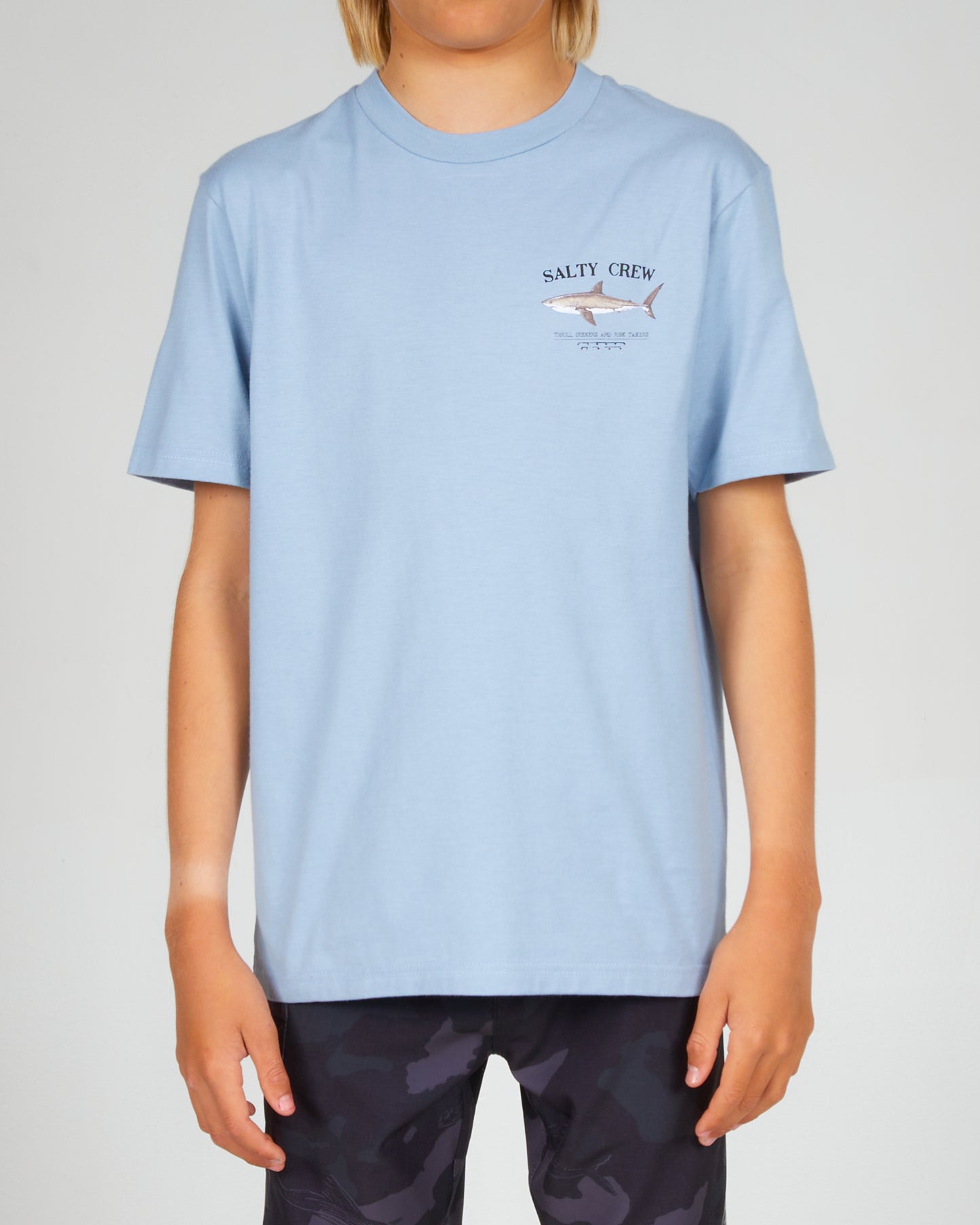 Salty Crew Boys - Bruce Boys S/S Tee - Marine Blue