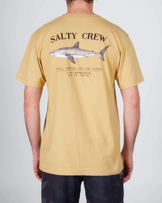 Salty Crew Men - Bruce Premium S/S Tee - Camel