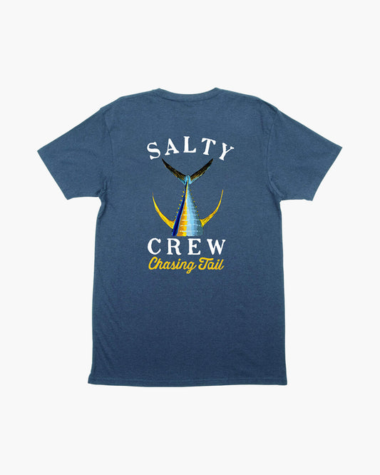 Tailed S/S Tee - Navy Heather