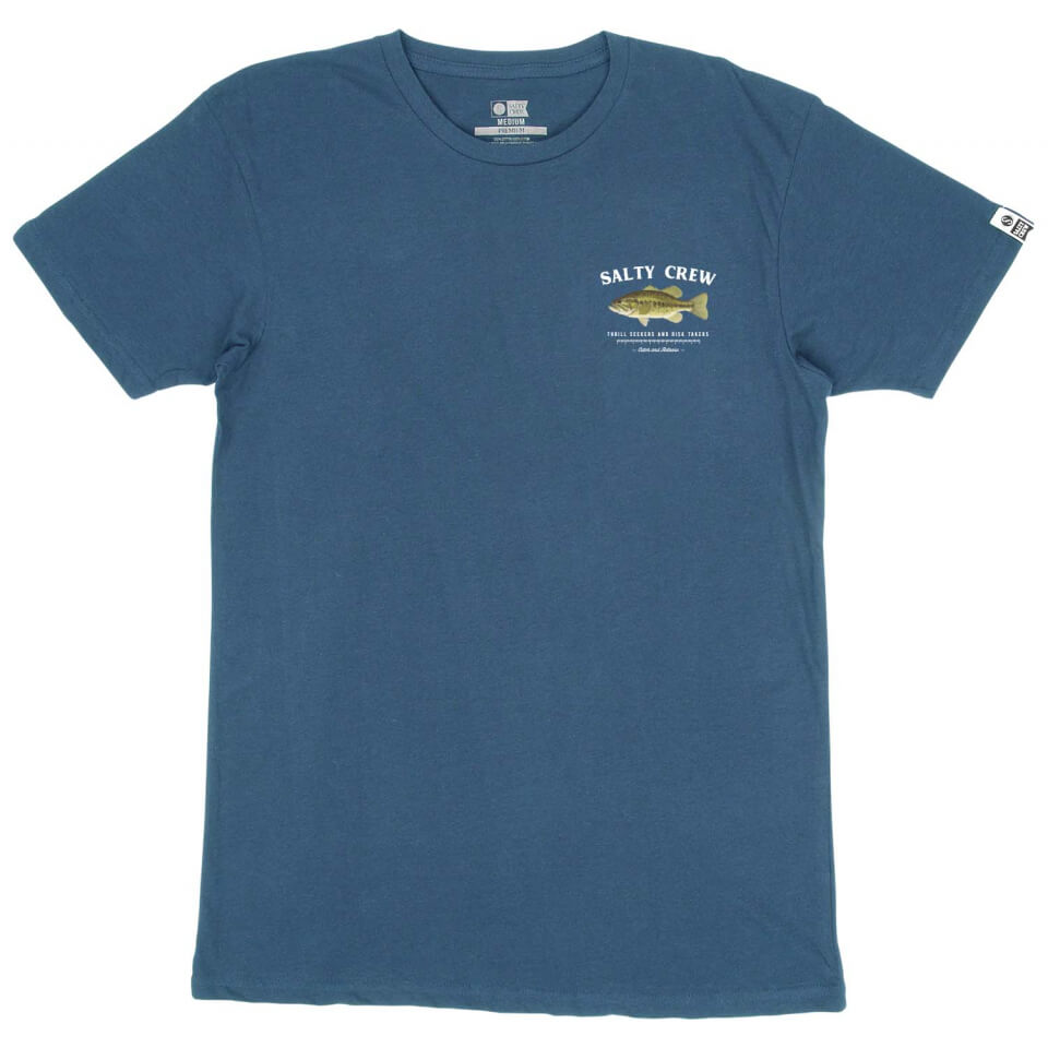 Salty Crew Men's Tees Bigmouth Premium S/S Tee in HARBOR BLUE