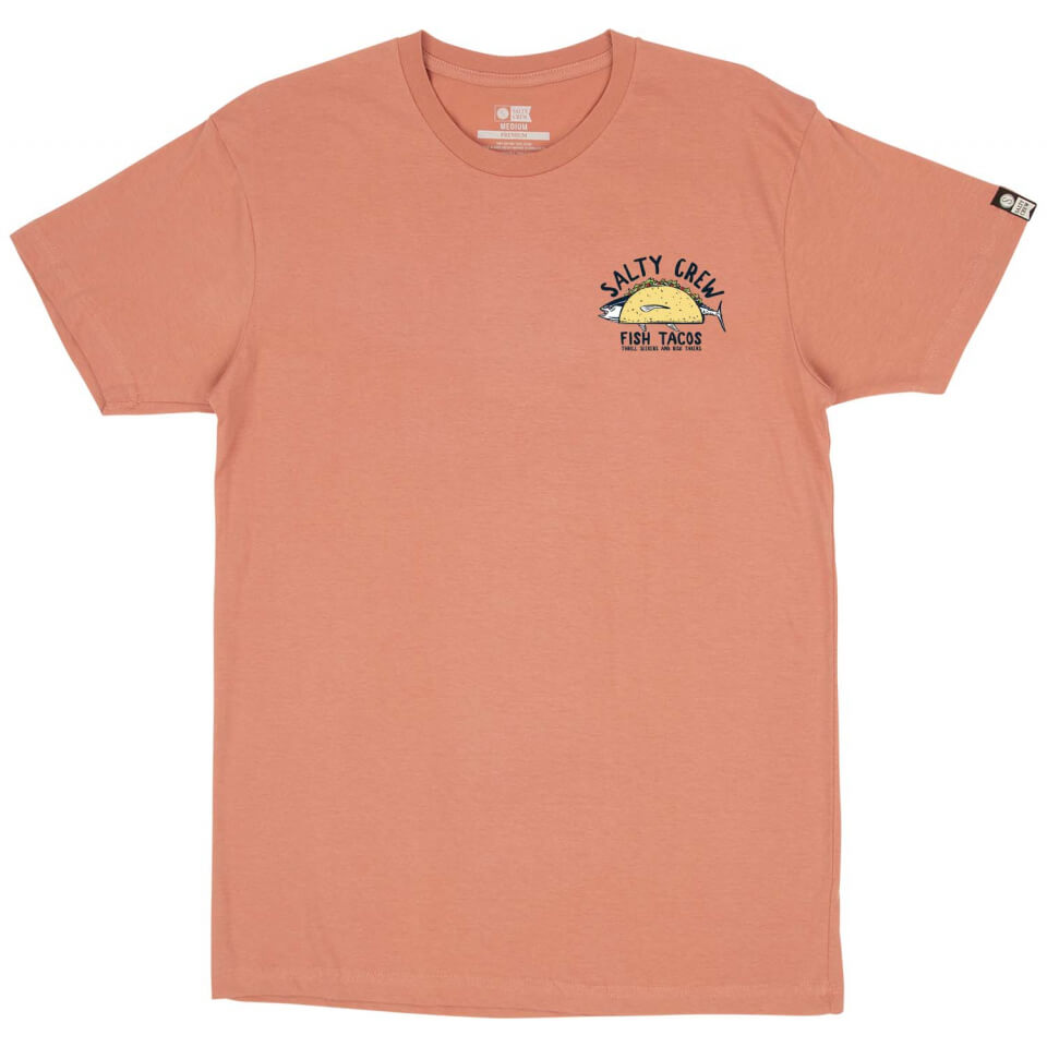 Salty Crew Men's Tees BAJA FRESH PREMIUM S/S TEE in Coral