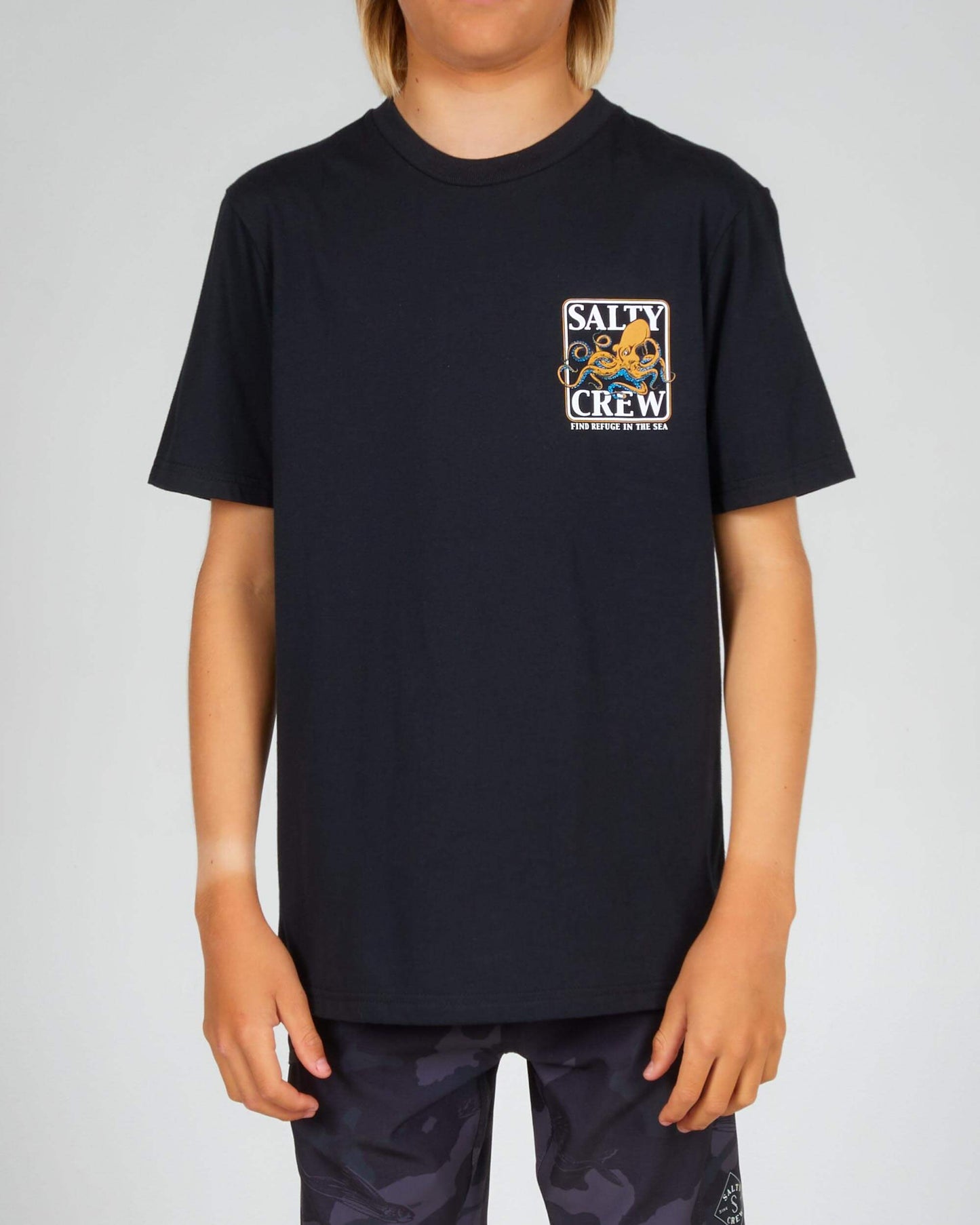 Salty Crew Boys - Ink Slinger Boys S/S Tee - Black