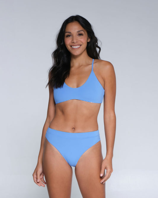 Salty crew SWIMWEAR TANDEM REVERSIBLE BIKINI TOP - Bahama Blue in Bahama Blue