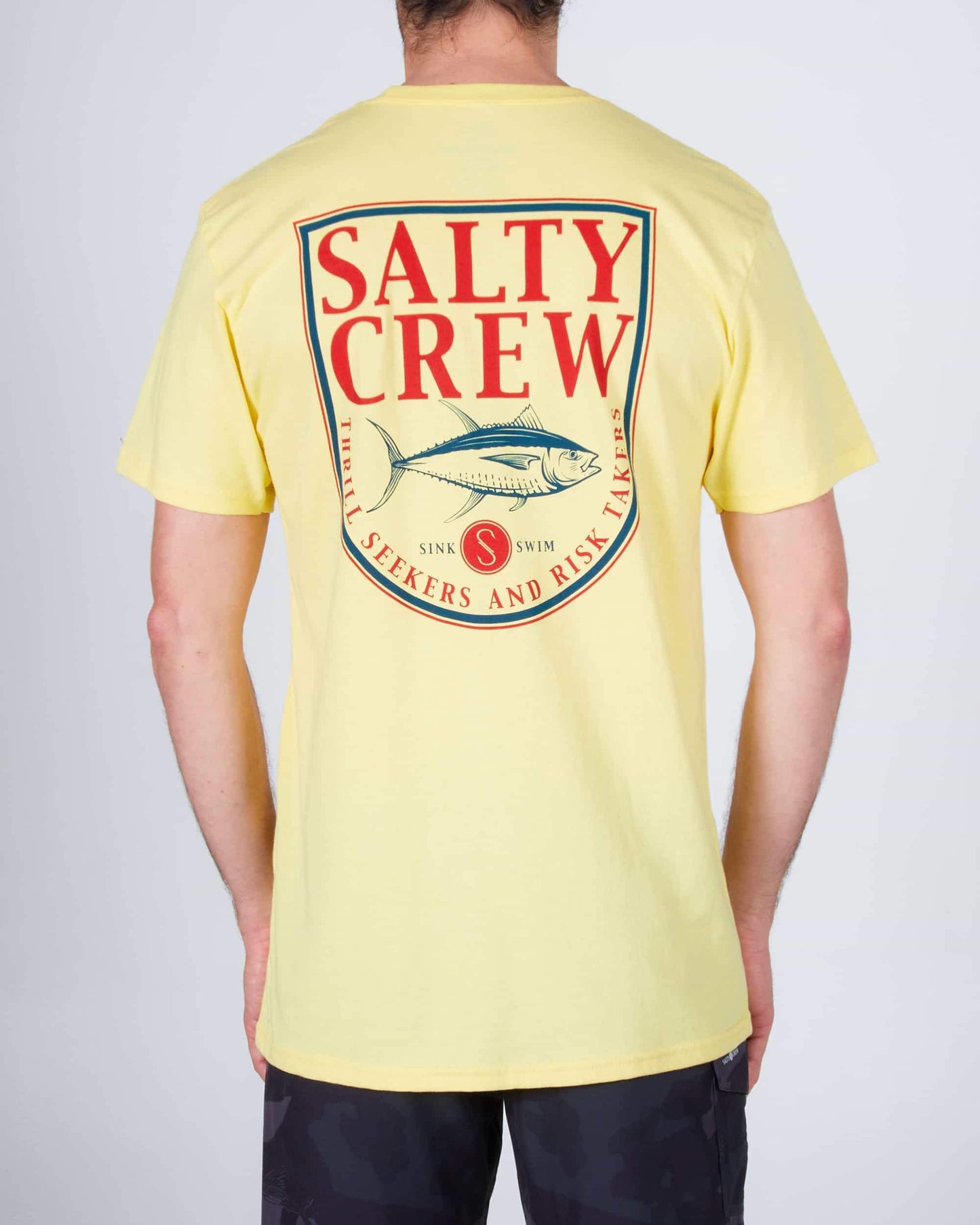 Salty crew T-SHIRTS S/S CURRENT STANDARD S/S TEE - Banana in Banana