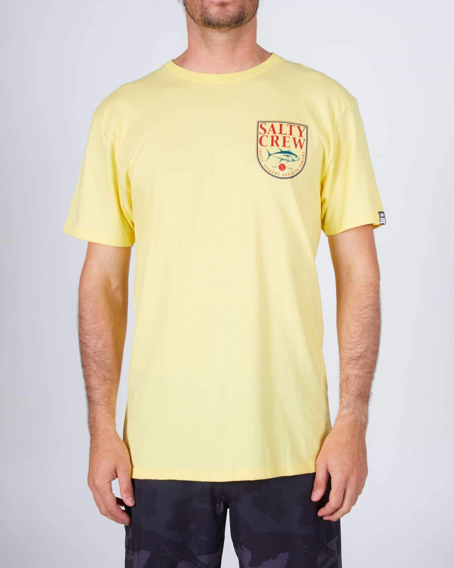 Salty crew T-SHIRTS S/S CURRENT STANDARD S/S TEE - Banana in Banana