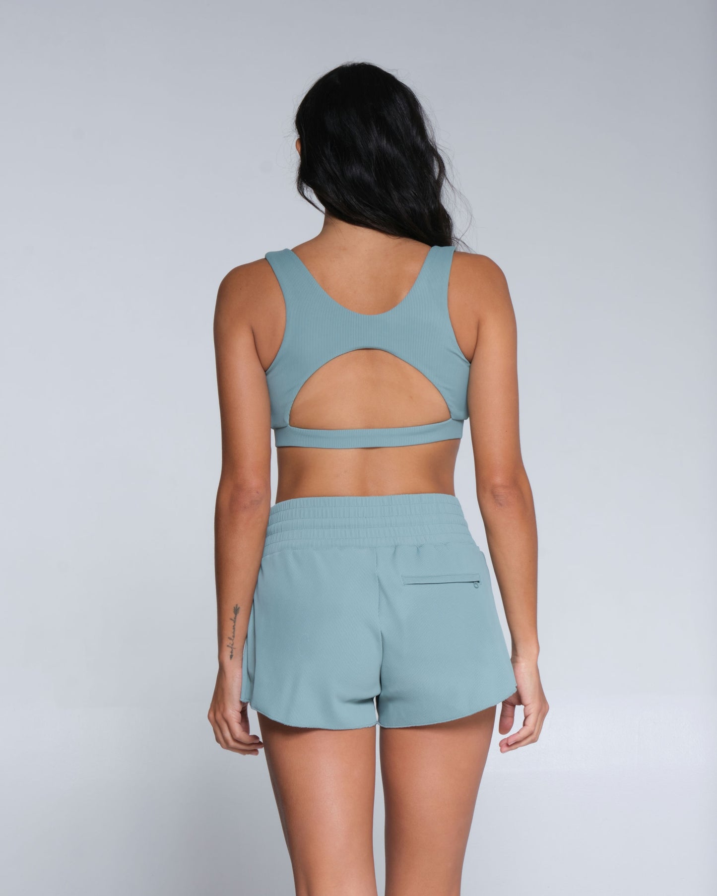 Salty crew SWIMWEAR BEACH BREAK RIB BRALETTE - Sage in Sage