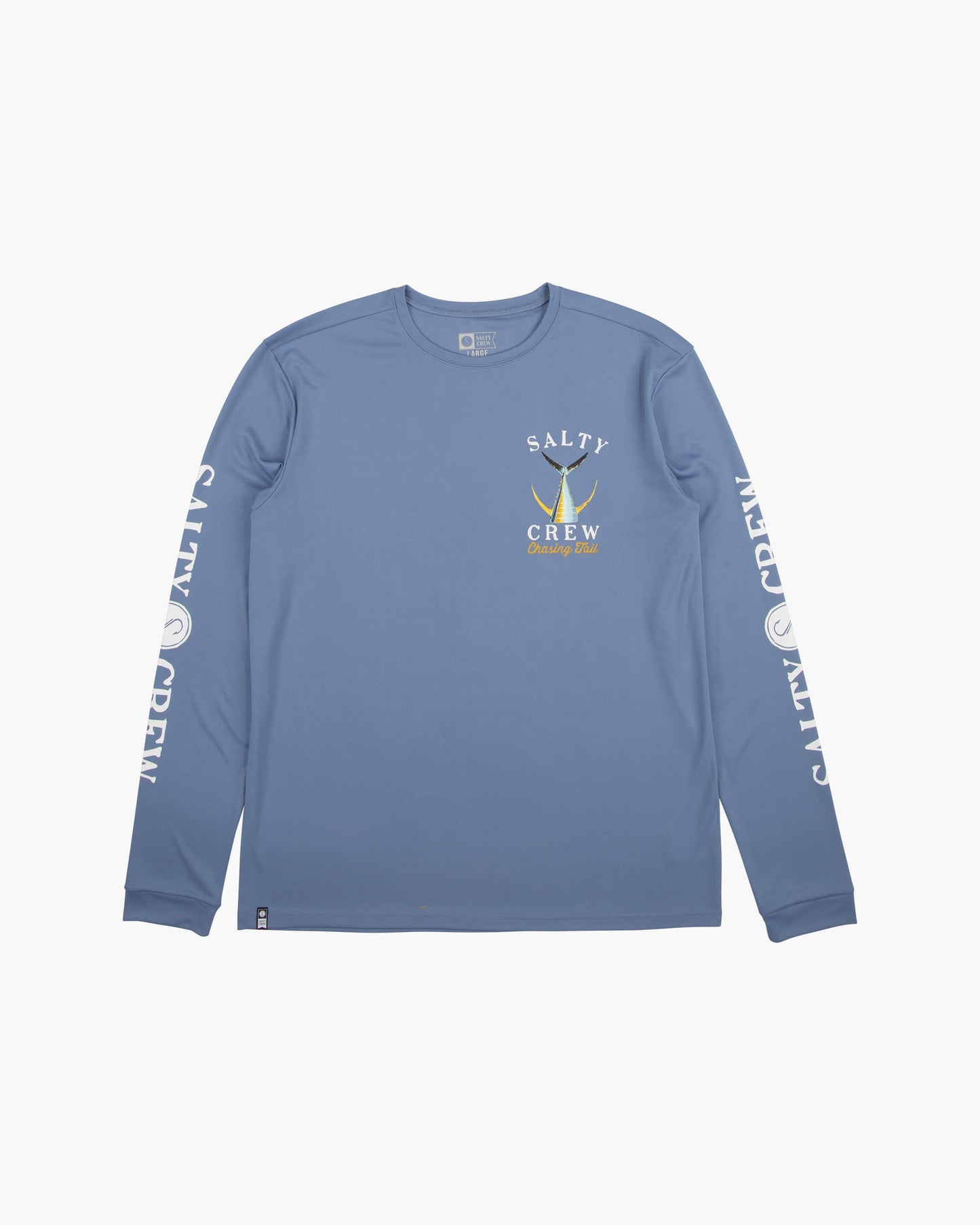 Tailed  L/S Tech Tee Rashguard - Marine Blue