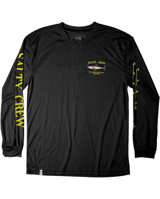 Salty Crew Men - Bruce Black L/S Rashguard