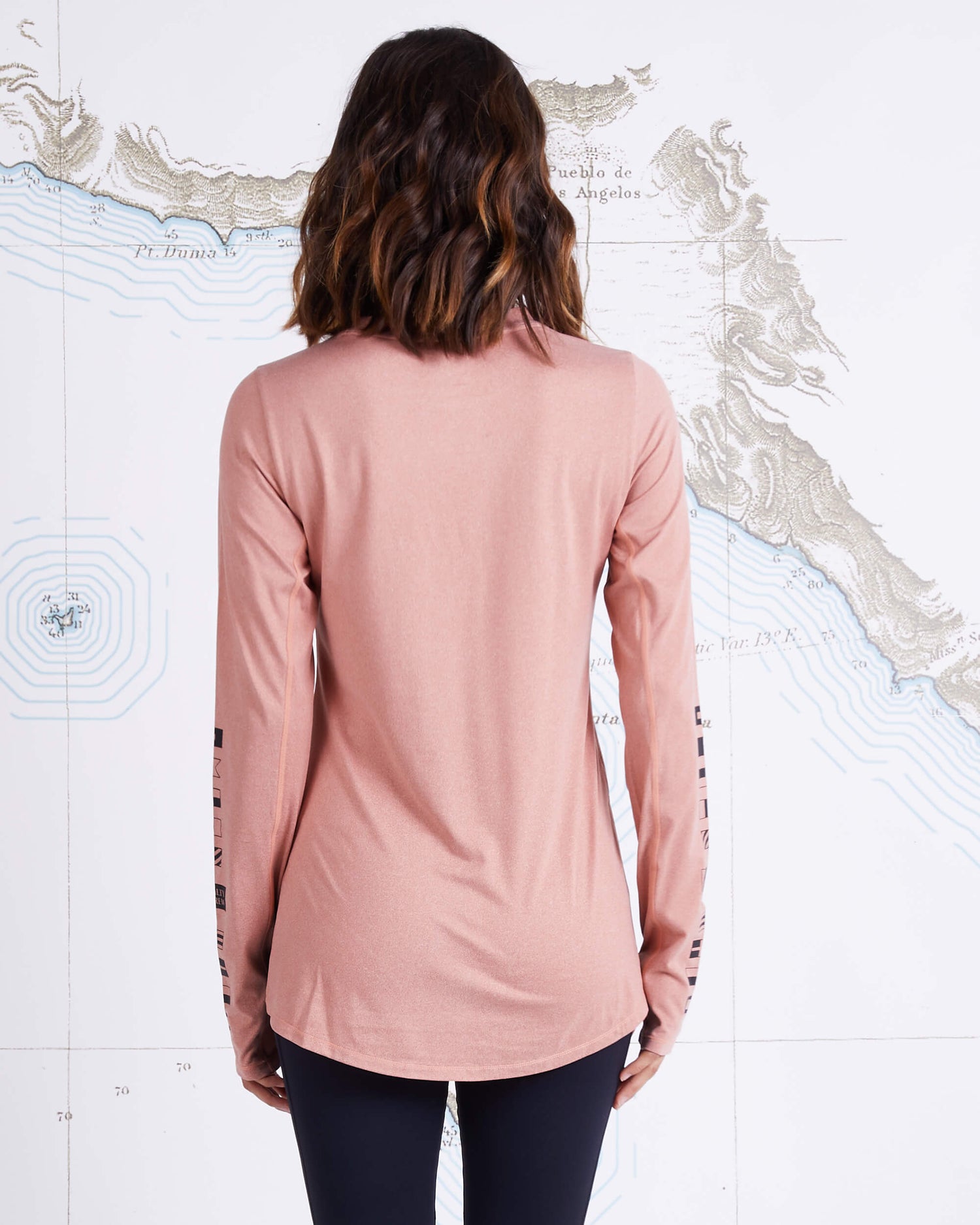 Salty Crew Womens - Thrill Seekers Crew Sunshirt - Smokey Rose