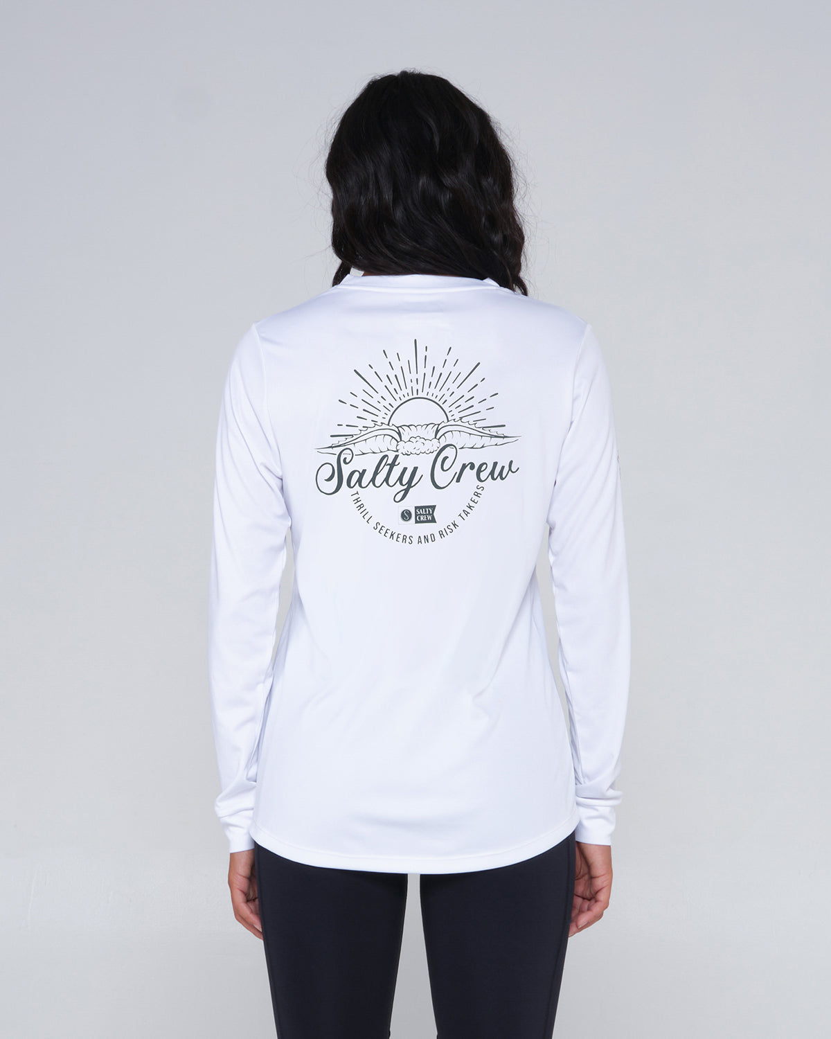 Salty crew SUN PROTECTION SUN RAYS L/S SUN SHIRT - White in White