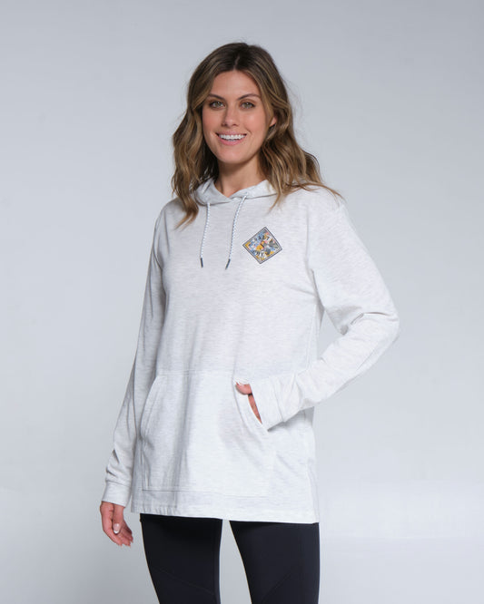 Tippet Tropic Mid Weight Hoody - Vintage White