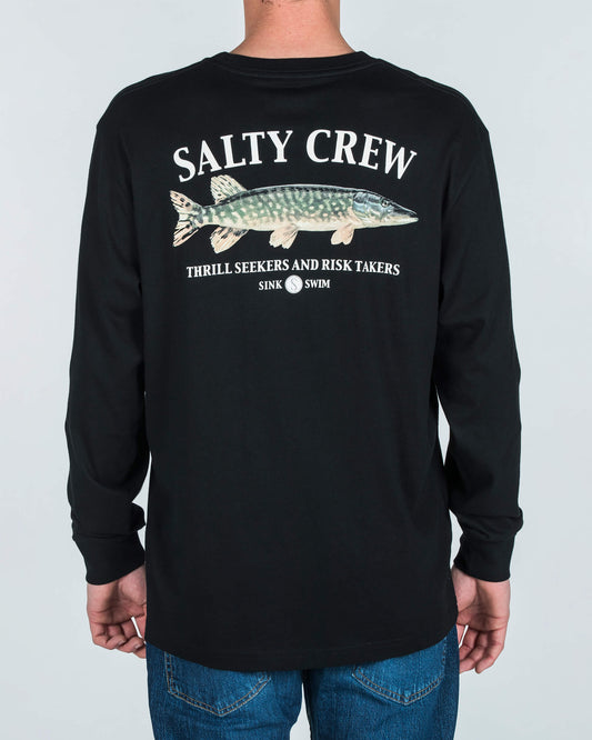 Euro Pike Premium L/S Tee - Black