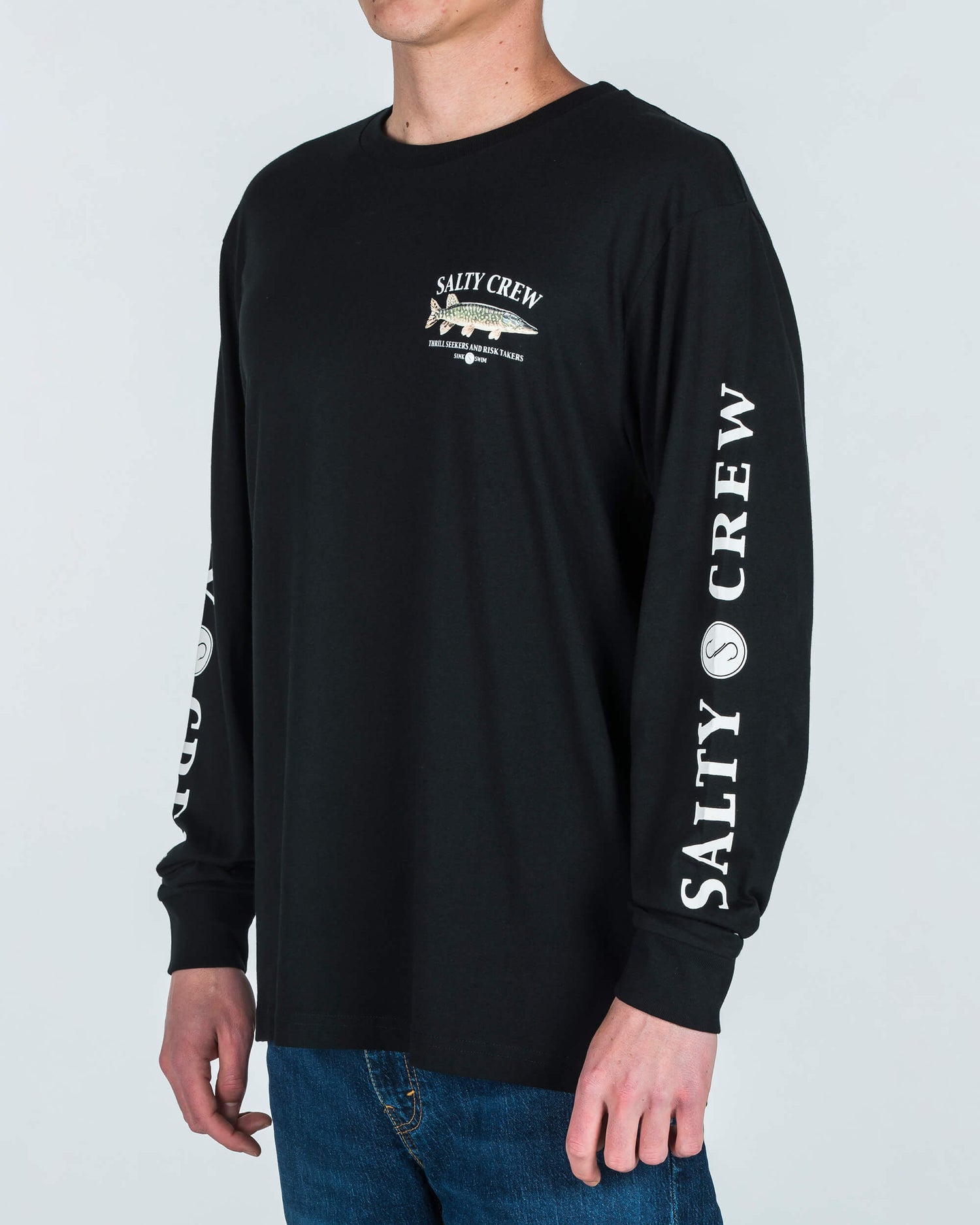 Euro Pike Premium L/S Tee - Black