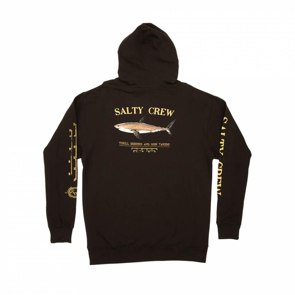 Salty Crew Men - Bruce Hood Black Fleece