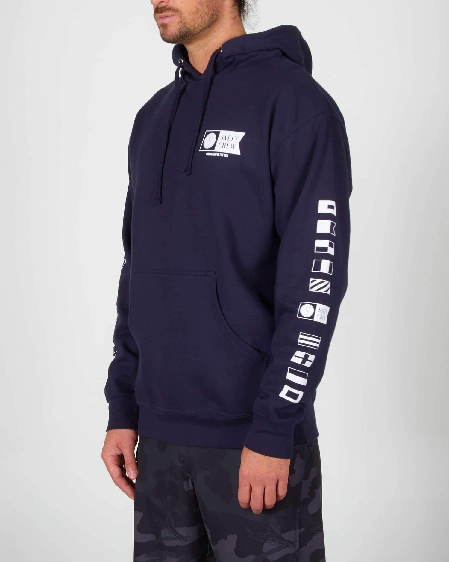 Salty crew FLEECE Alpha Fleece - Navy in Navy