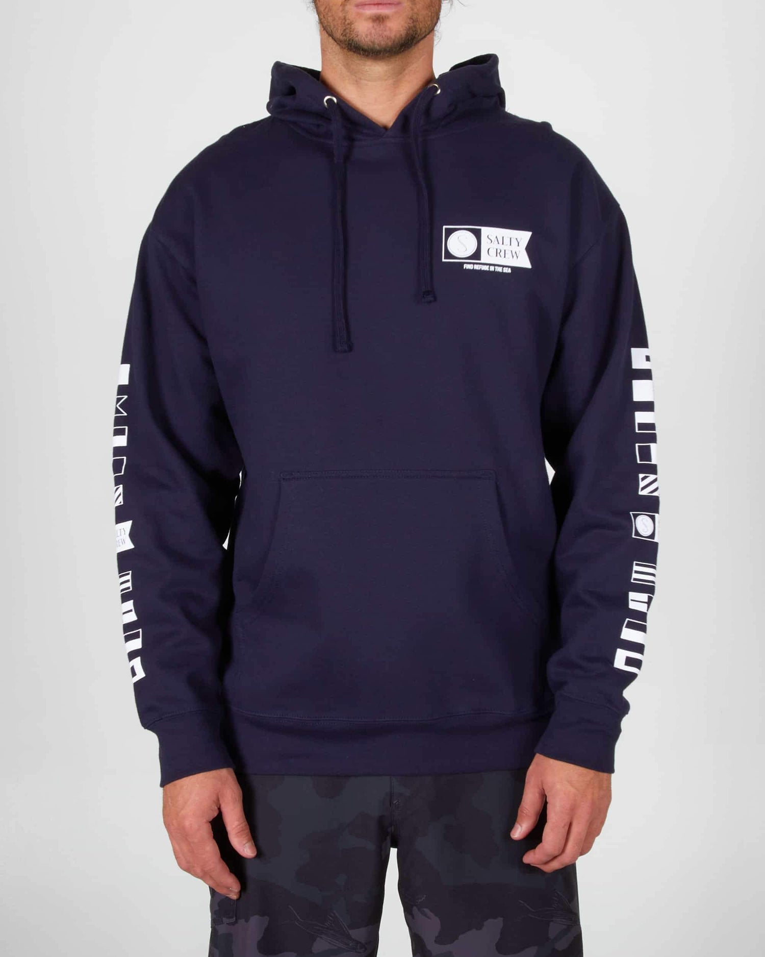 Salty crew FLEECE Alpha Fleece - Navy in Navy