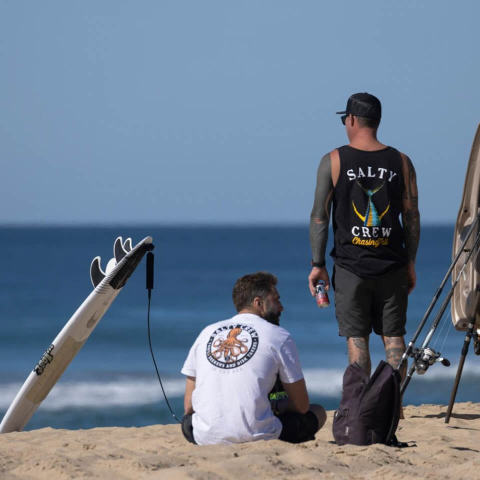 Salty Crew TANK TAILED in Black