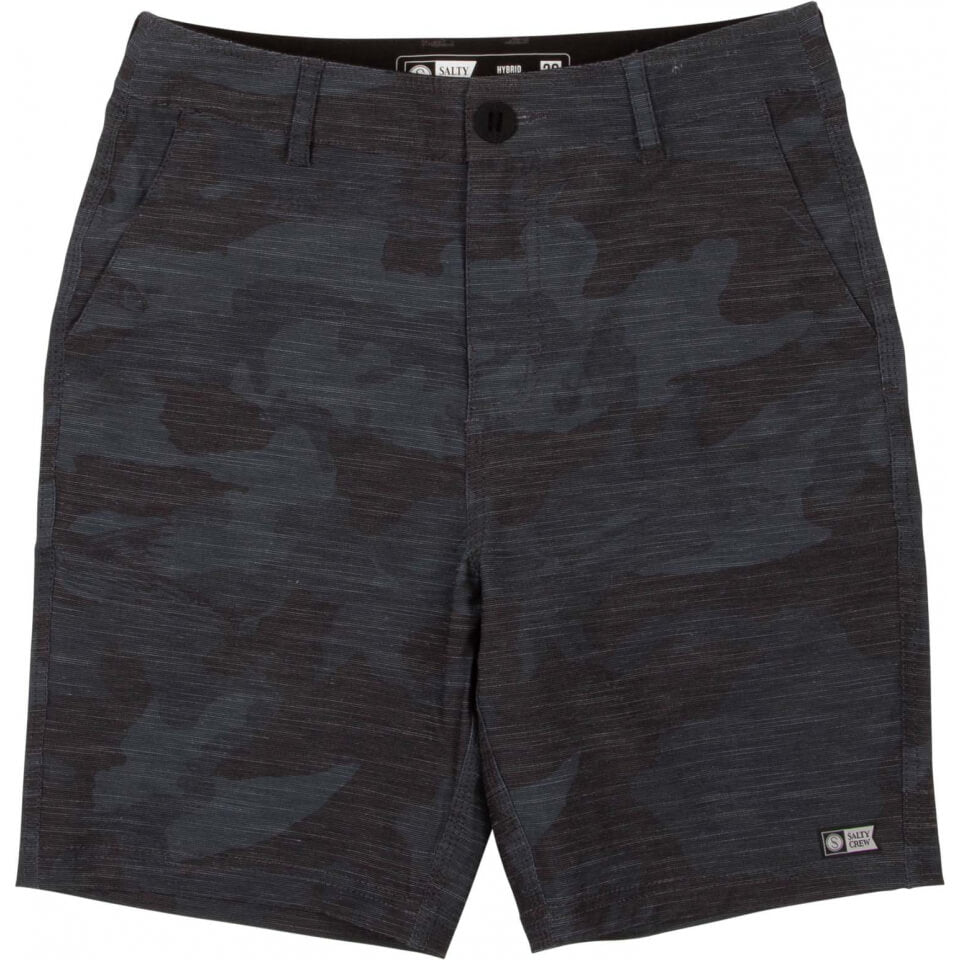 Salty Crew Boys - Drifter 2 Black Camo Boys Utility Short