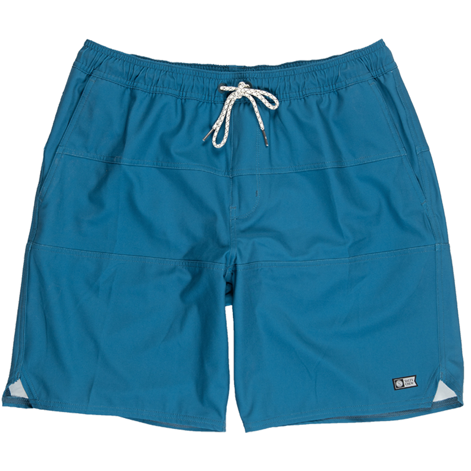 BEACONS ELASTIC BOARDSHORT WITH MESH LINING IN COLOUR INDIGO