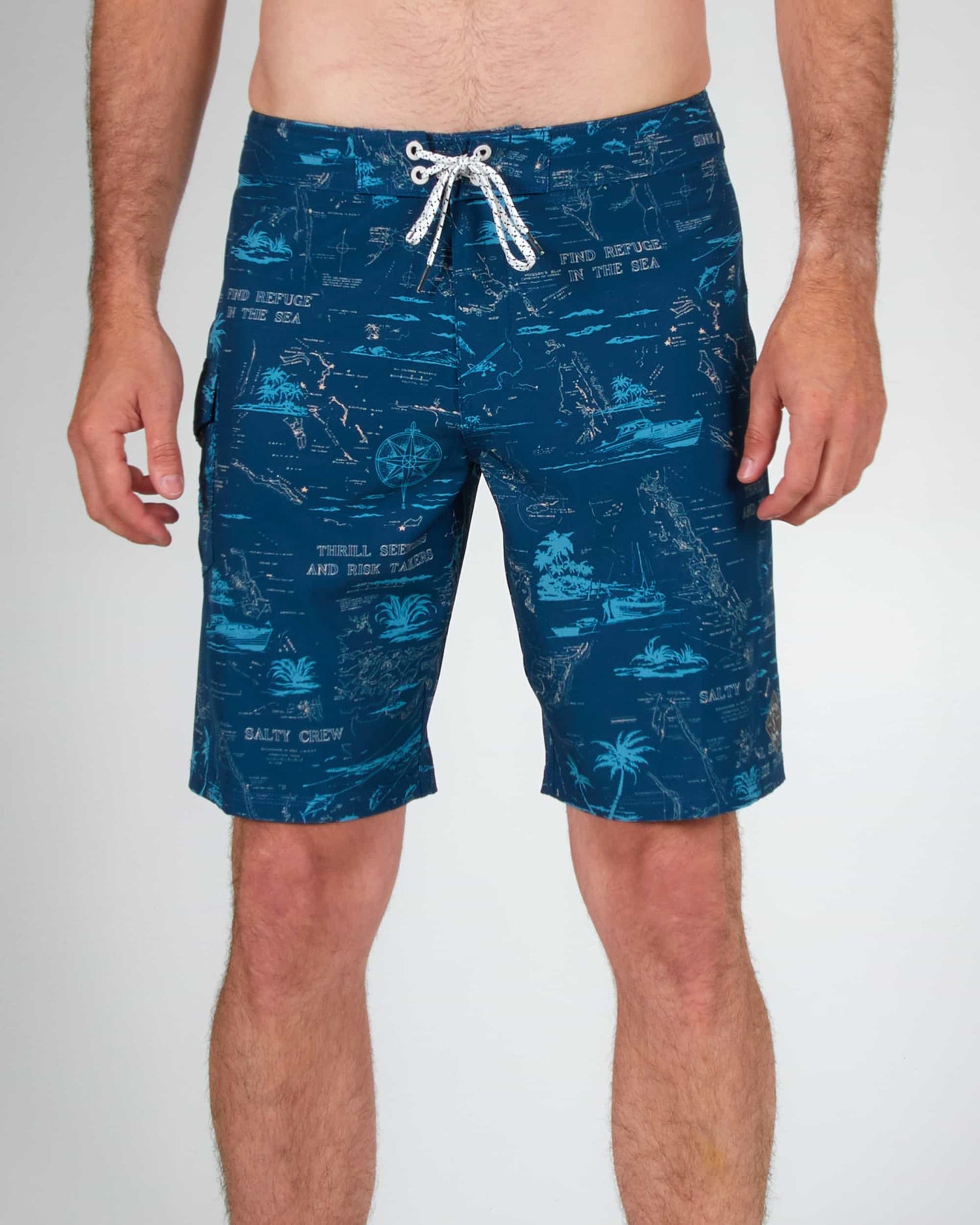 Salty crew BOARDSHORTS LOWTIDE BOARDSHORT - Navy in Navy