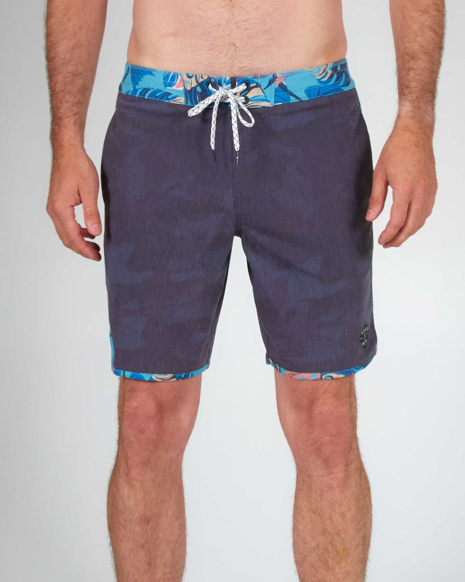 Salty crew BOARDSHORTS CUDDY BOARDSHORT - Black/Aqua in Black/Aqua