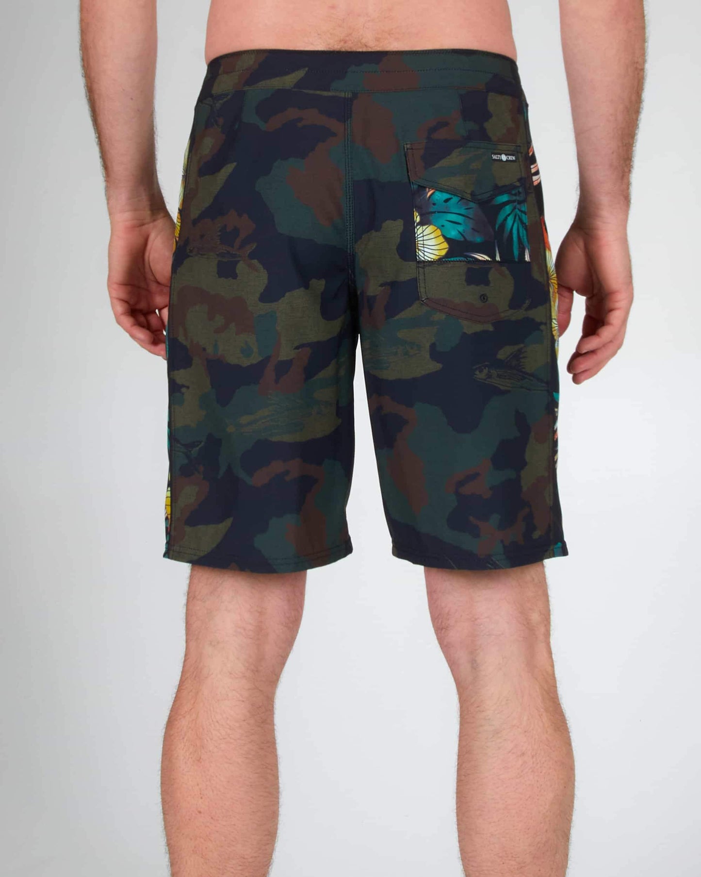 Salty crew BOARDSHORTS ASCENT BOARDSHORT - Camo in Camo